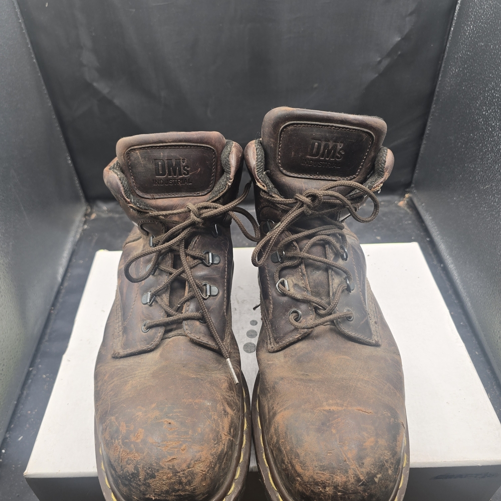Dr. Martens Distressed Brown Men's Boots